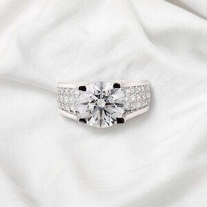 4 Carat Lab Grown Diamond Ring